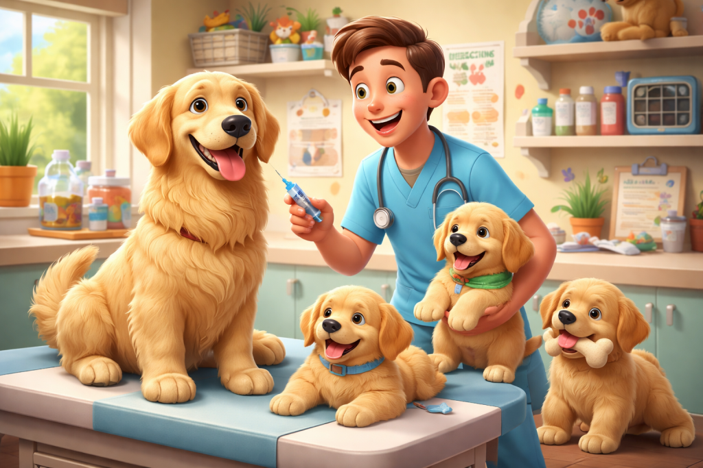 The Ultimate Golden Retriever: Vaccination and Comprehensive Pet Care